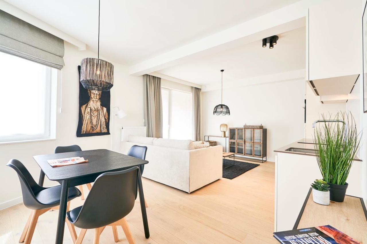 Diamant 1BR Apartment Brussel Bagian luar foto