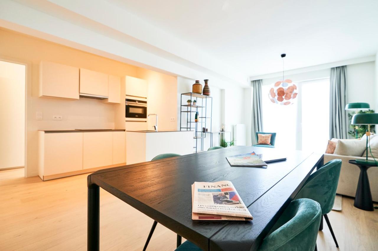 Diamant 1BR Apartment Brussel Bagian luar foto
