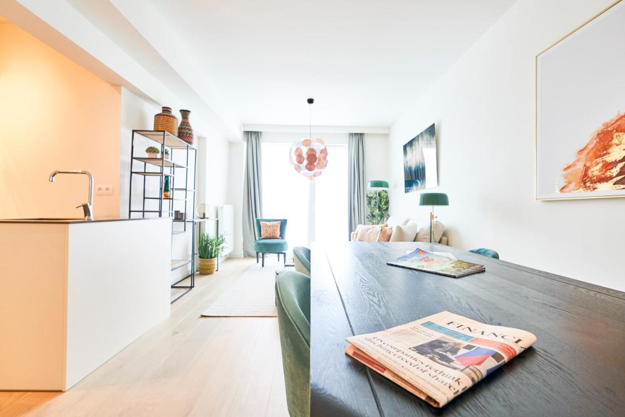 Diamant 1BR Apartment Brussel Bagian luar foto