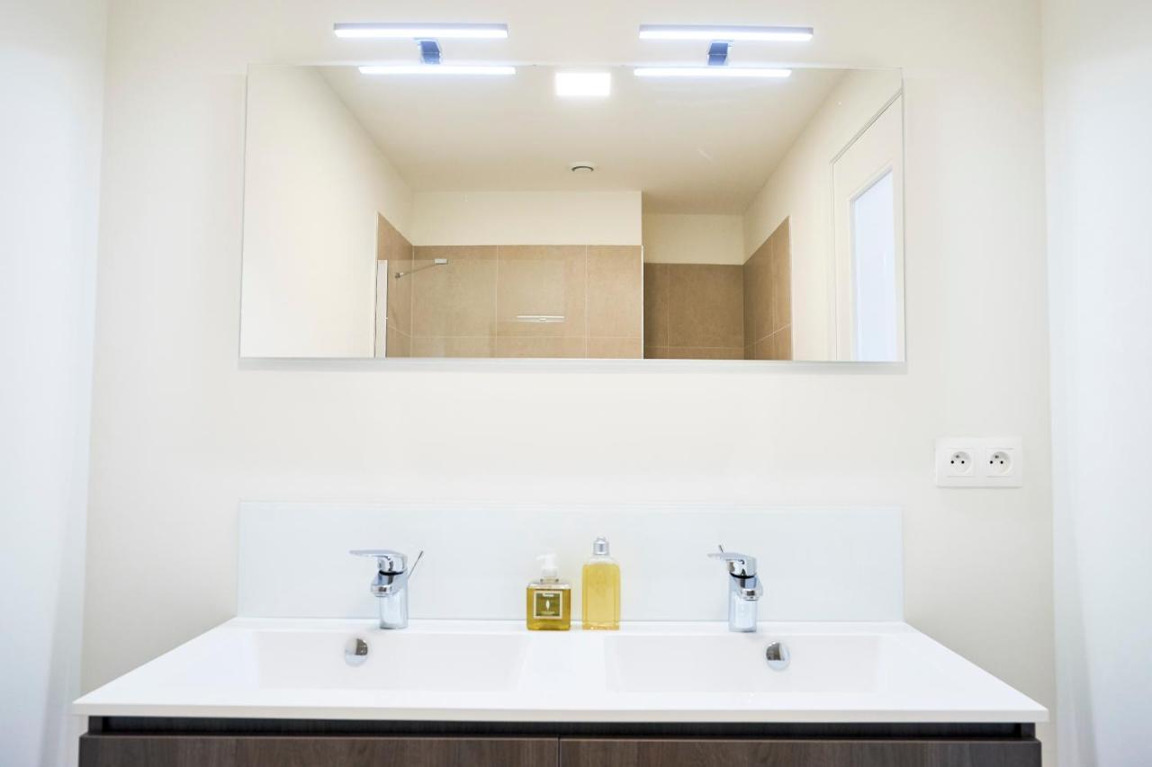 Diamant 1BR Apartment Brussel Bagian luar foto
