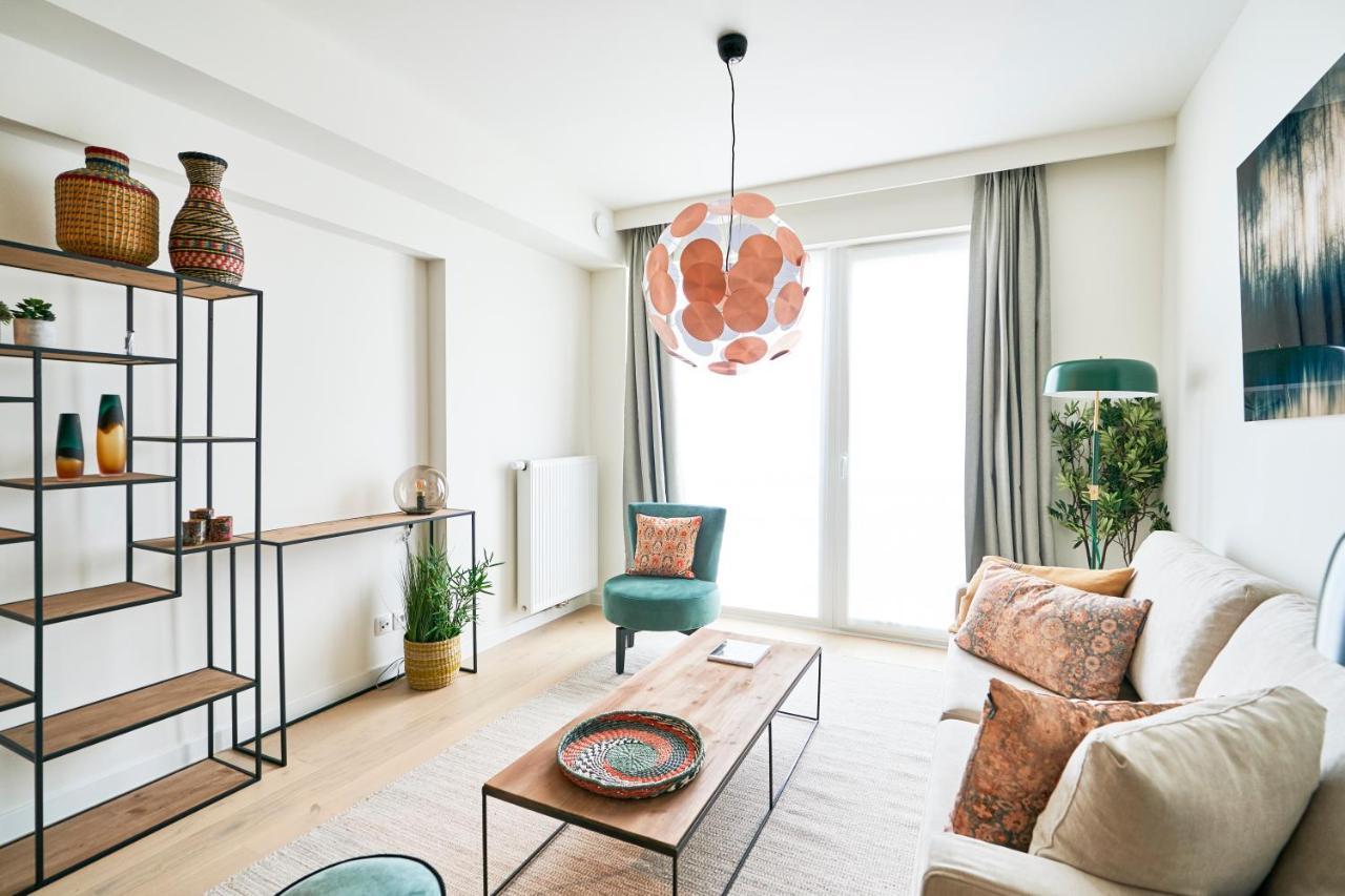 Diamant 1BR Apartment Brussel Bagian luar foto