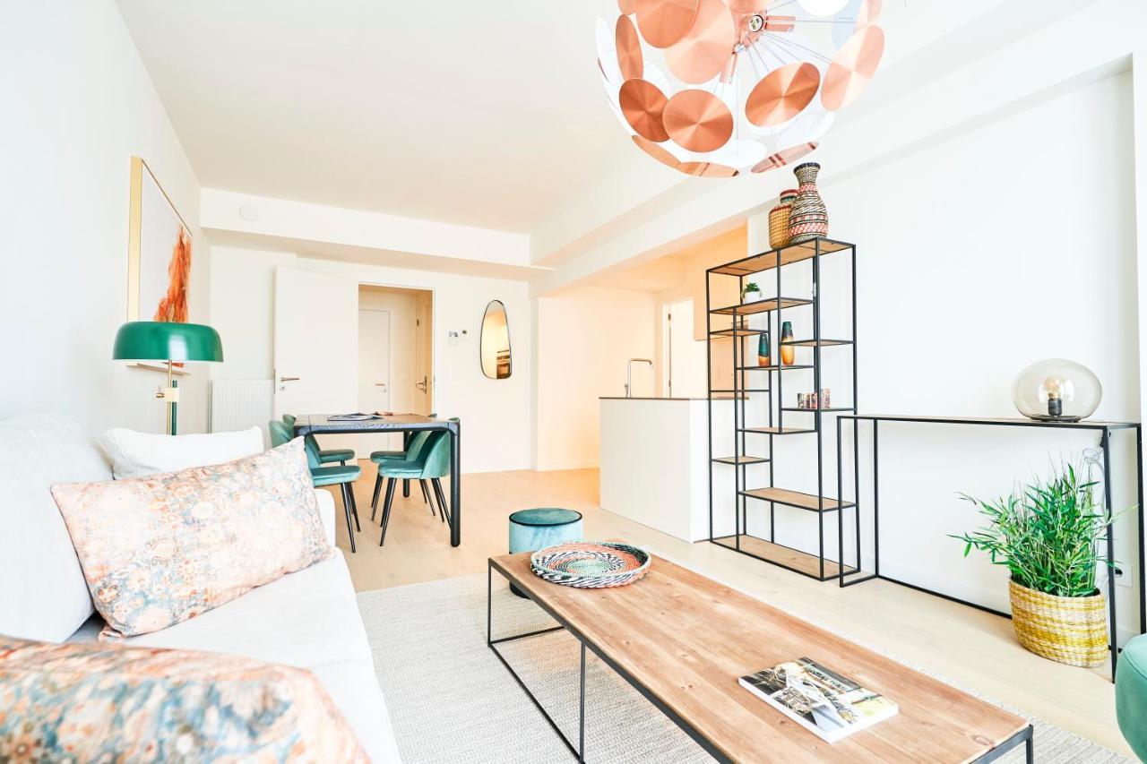 Diamant 1BR Apartment Brussel Bagian luar foto