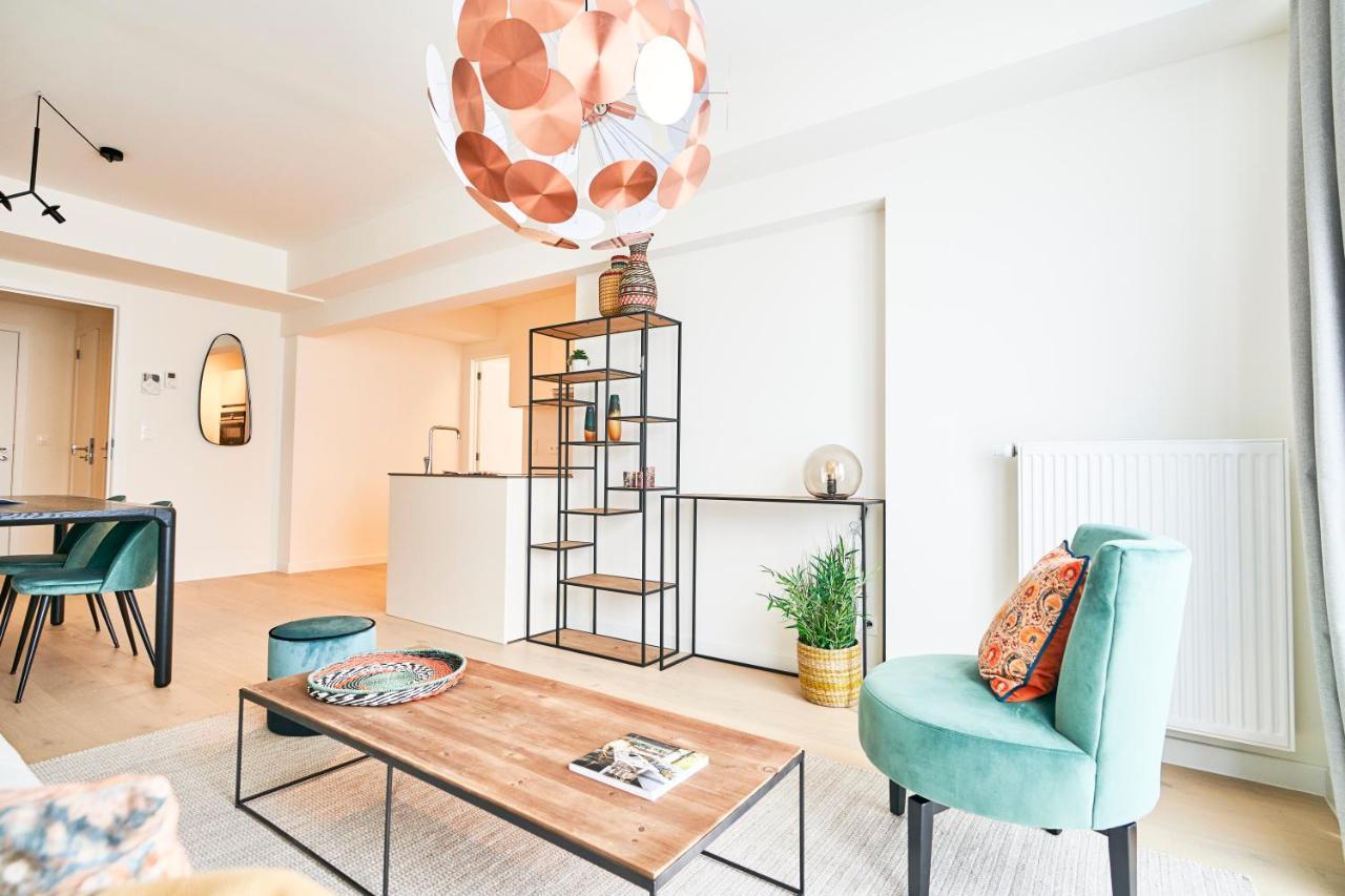 Diamant 1BR Apartment Brussel Bagian luar foto