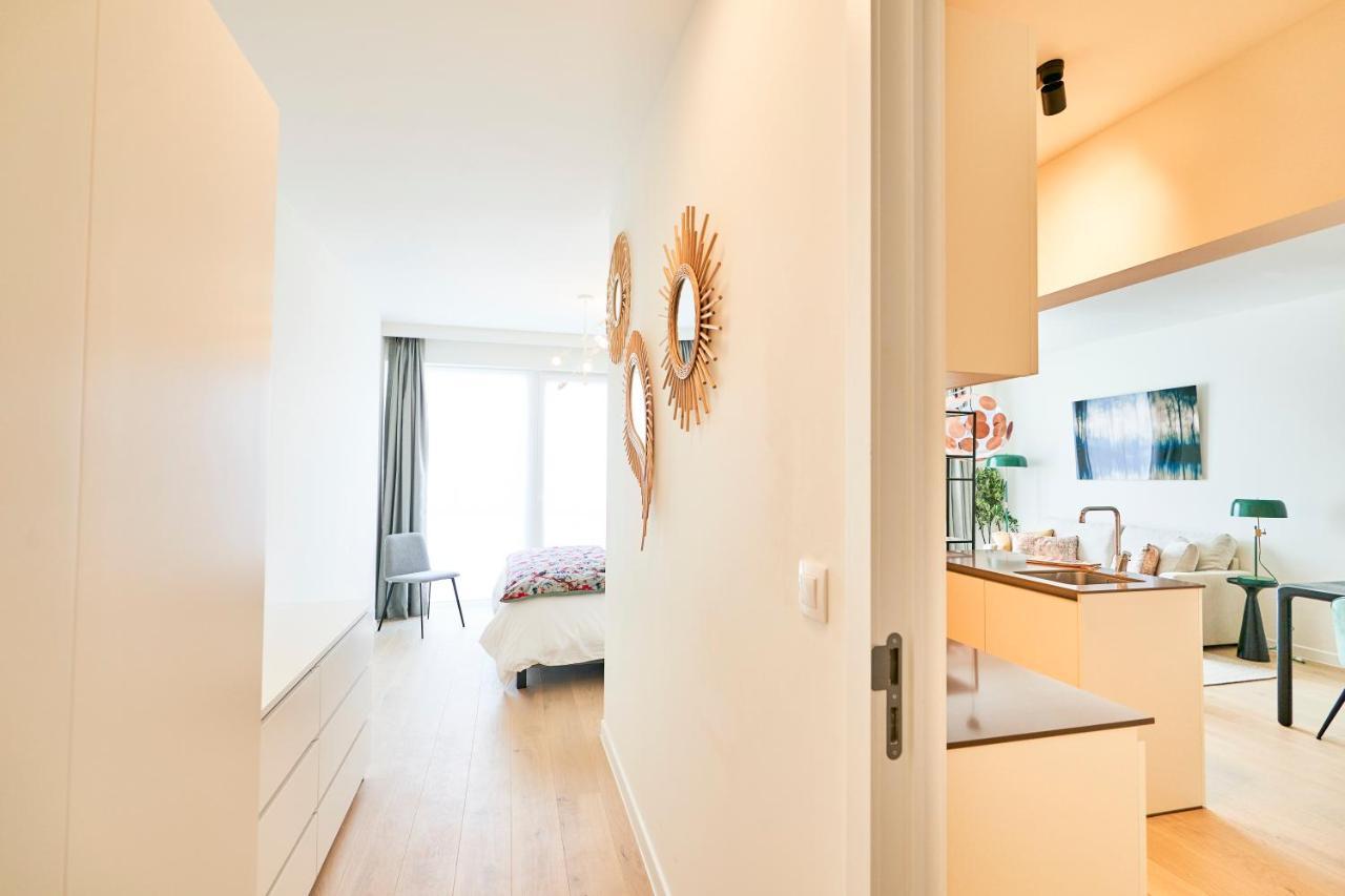 Diamant 1BR Apartment Brussel Bagian luar foto