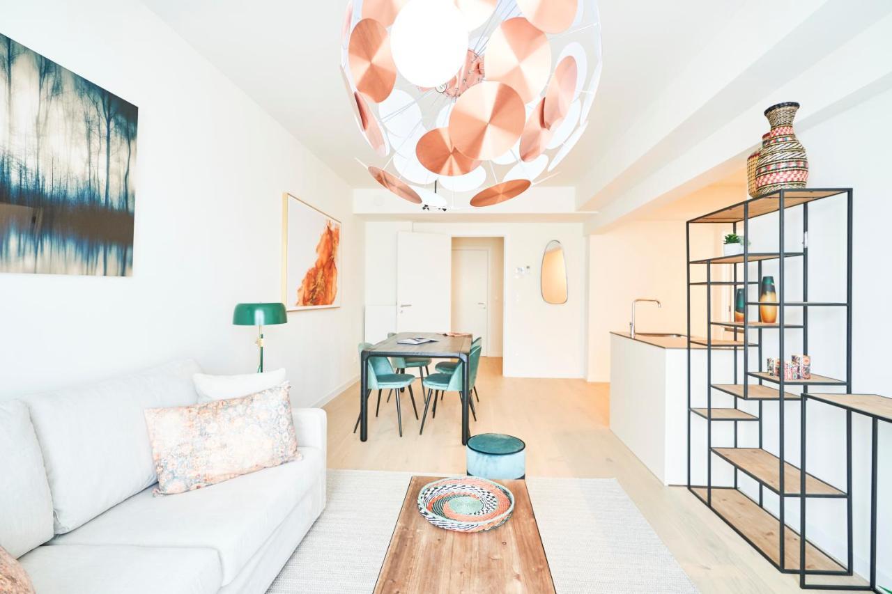 Diamant 1BR Apartment Brussel Bagian luar foto