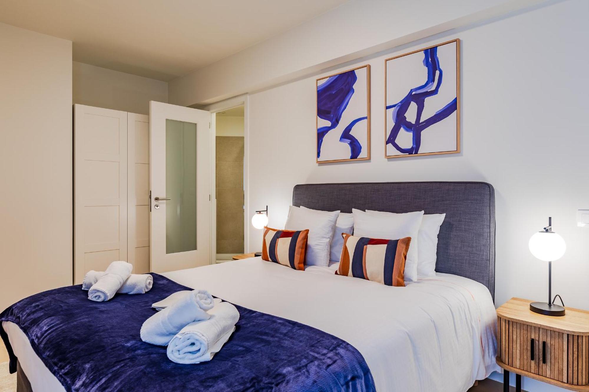 Diamant 1BR Apartment Brussel Bagian luar foto