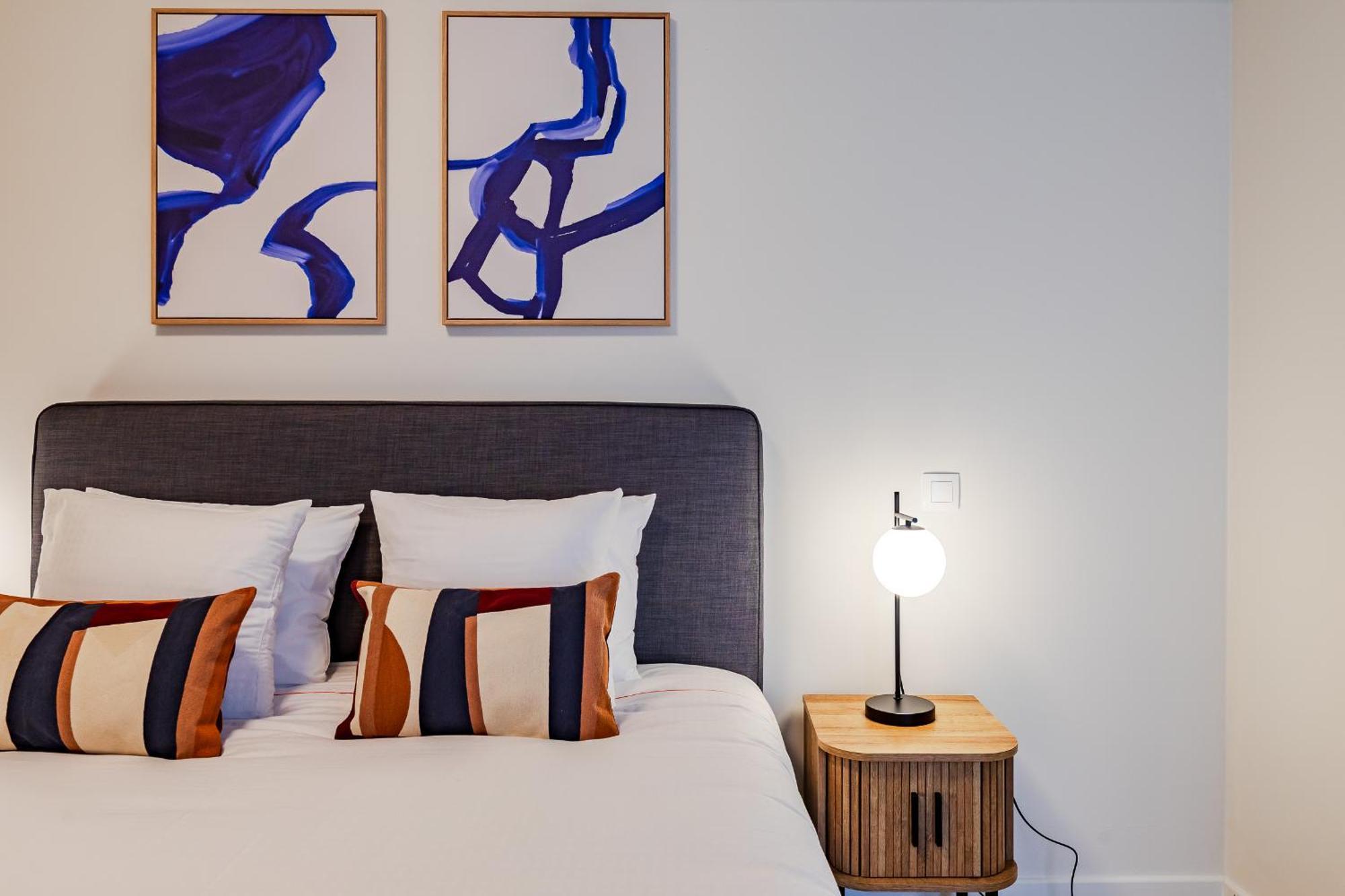 Diamant 1BR Apartment Brussel Bagian luar foto